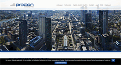 Desktop Screenshot of procon-immobilien.com